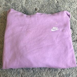 Purple Nike hoodie